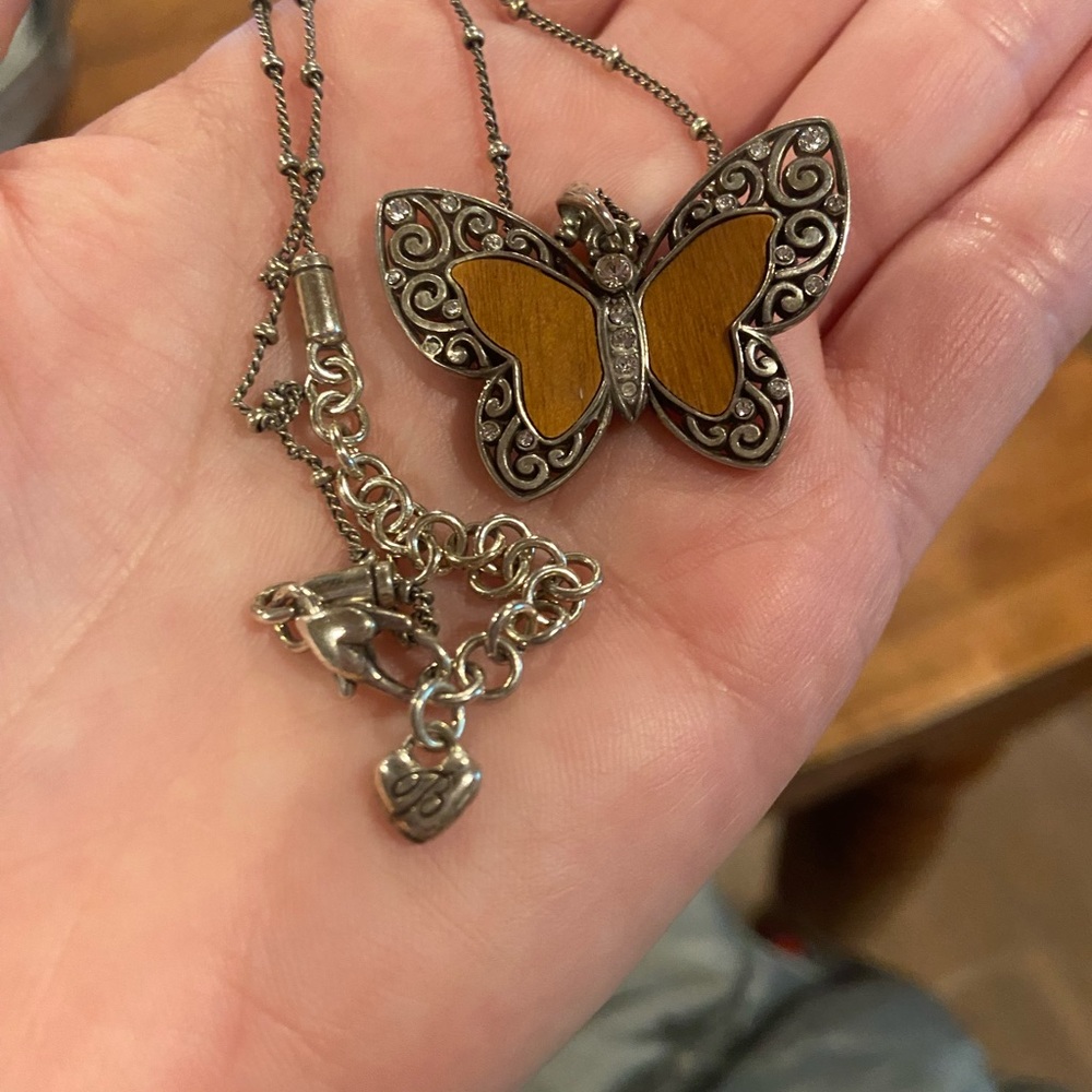 Brighton butterfly necklace